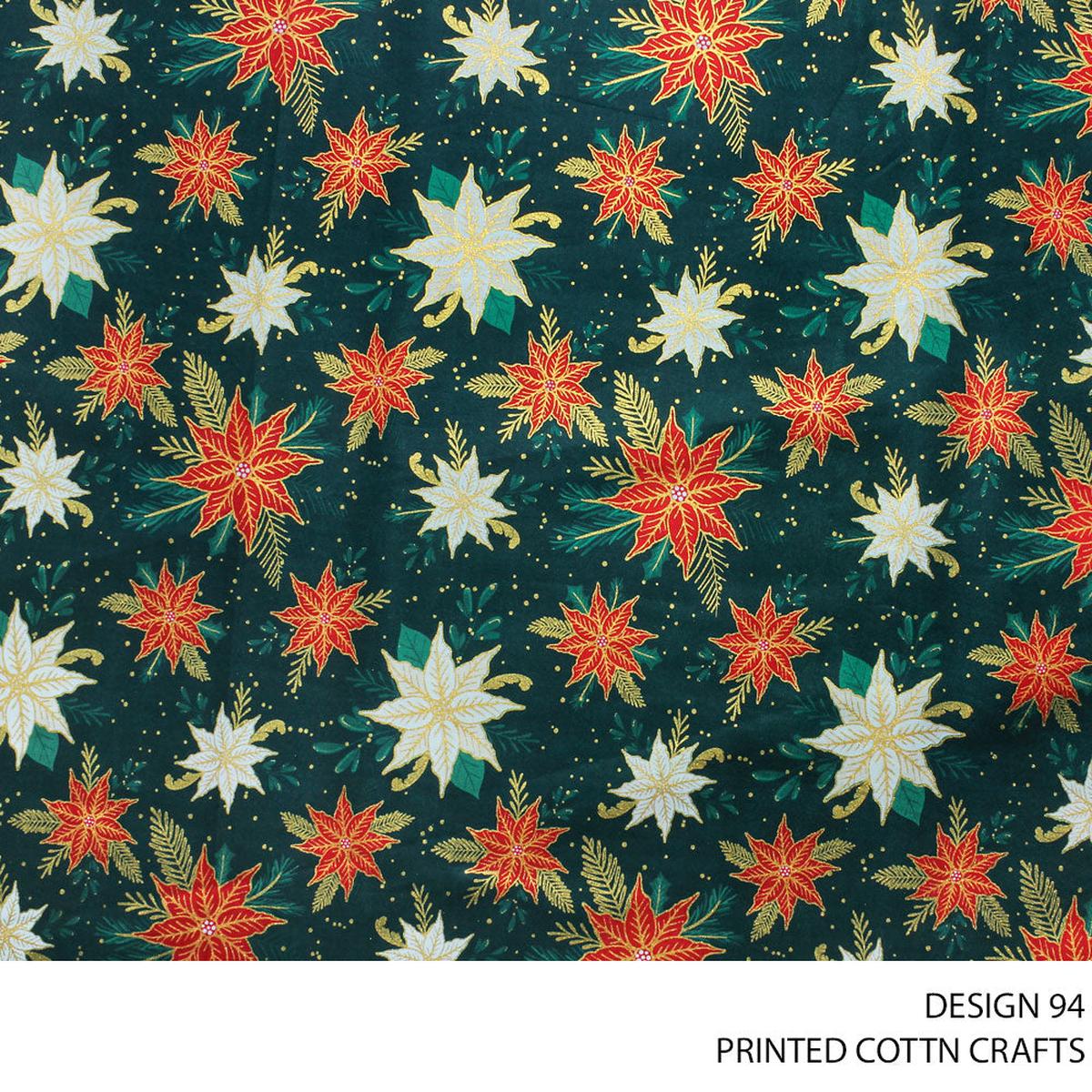 COTTON CRAFT DIGITAL FABRIC BOTTLE GREEN ROLL ROLL 001
