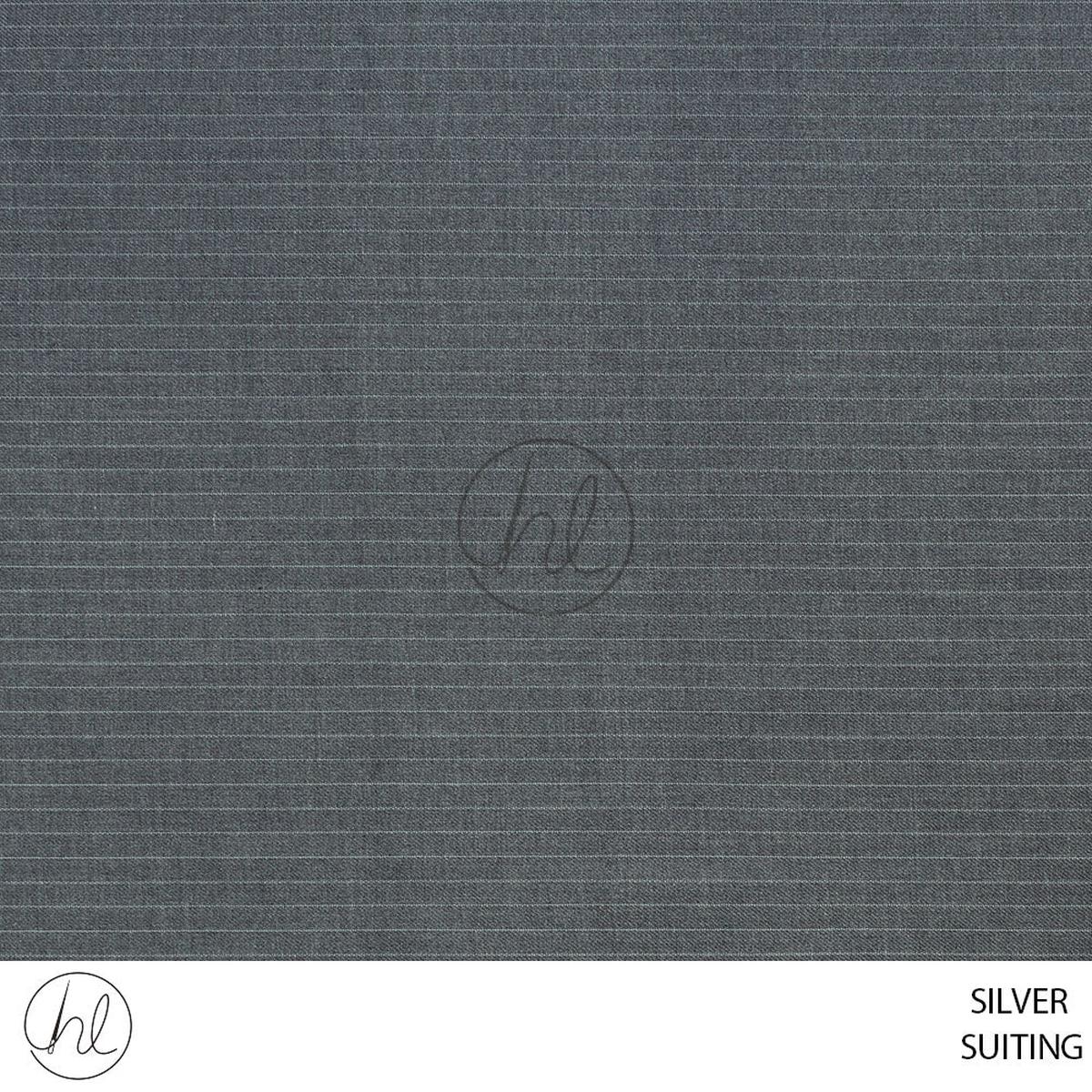 Suiting 51 Silver 150cm Per M
