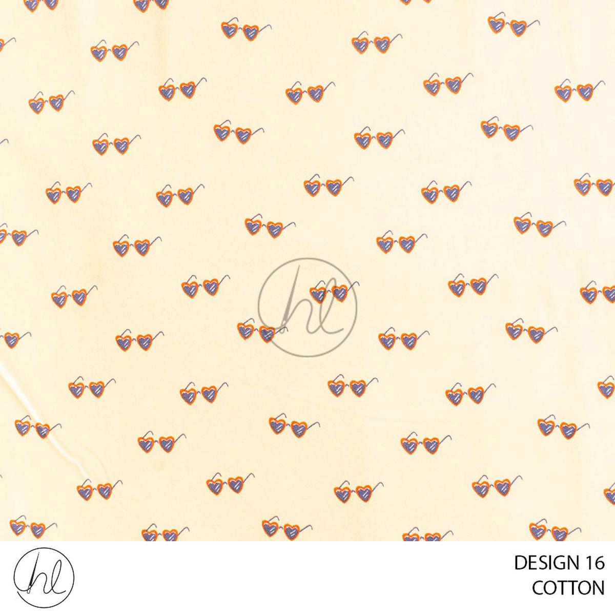 Cotton 51 peach 150cm per m