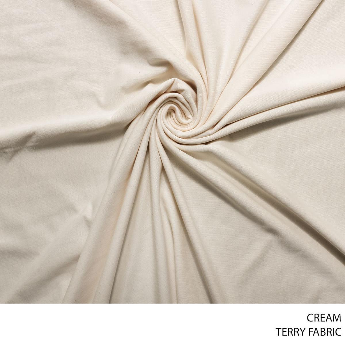 TERRY FABRIC CREAM ROLL ROLL 001