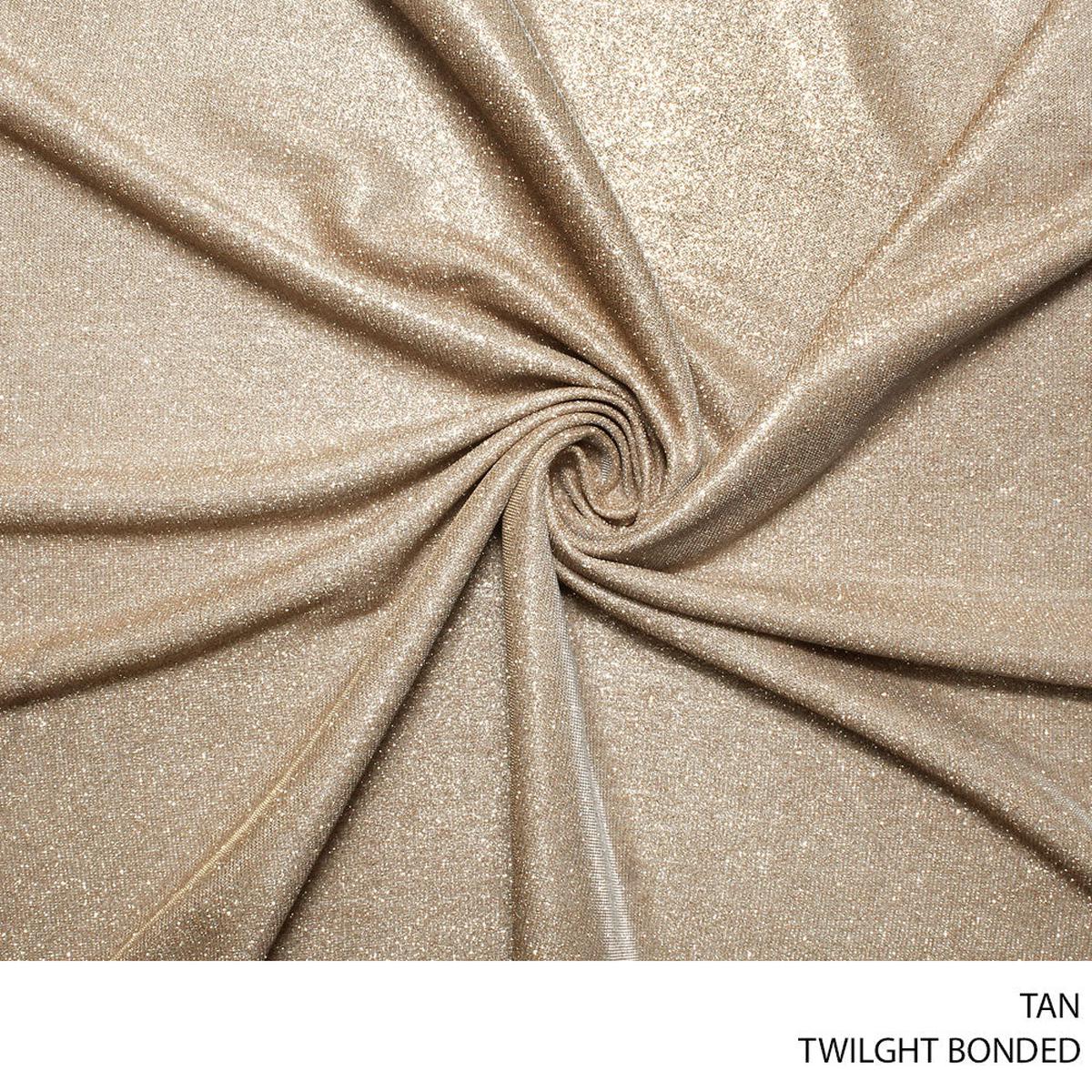 TWILIGHT BONDED FABRIC 150CM TAN ROLL 001 1