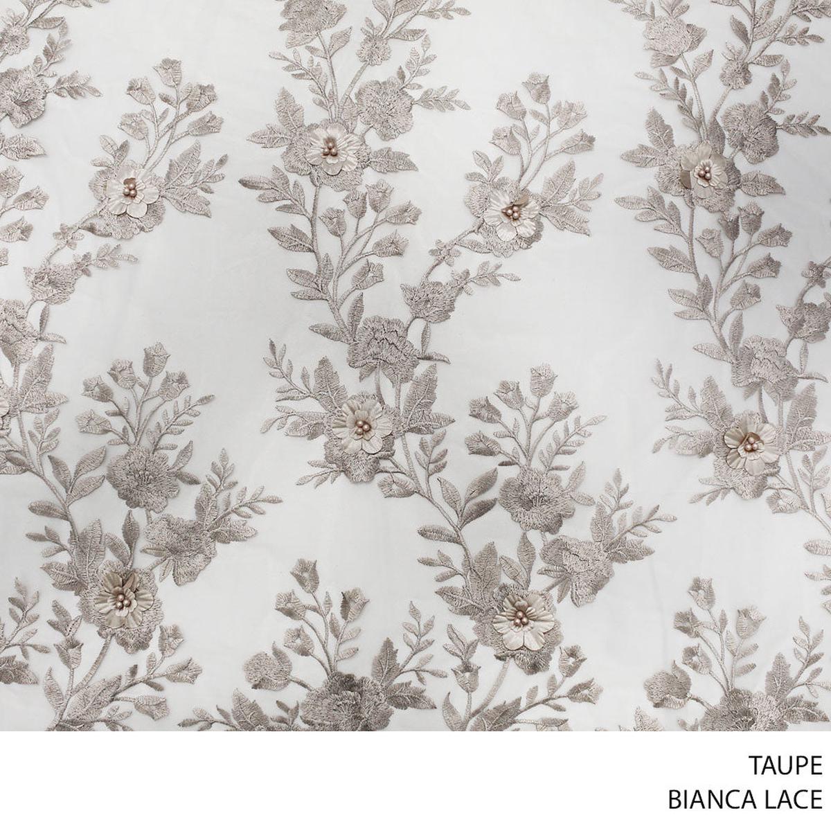BIANCA FABRIC 140CM TAUPE ROLL ROLL 001