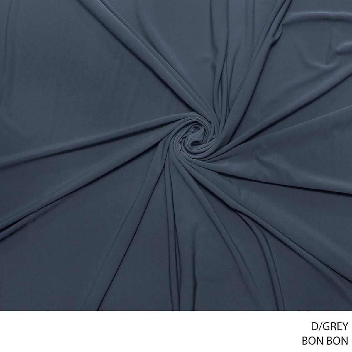 BON BON FABRIC 150CM D/GREY