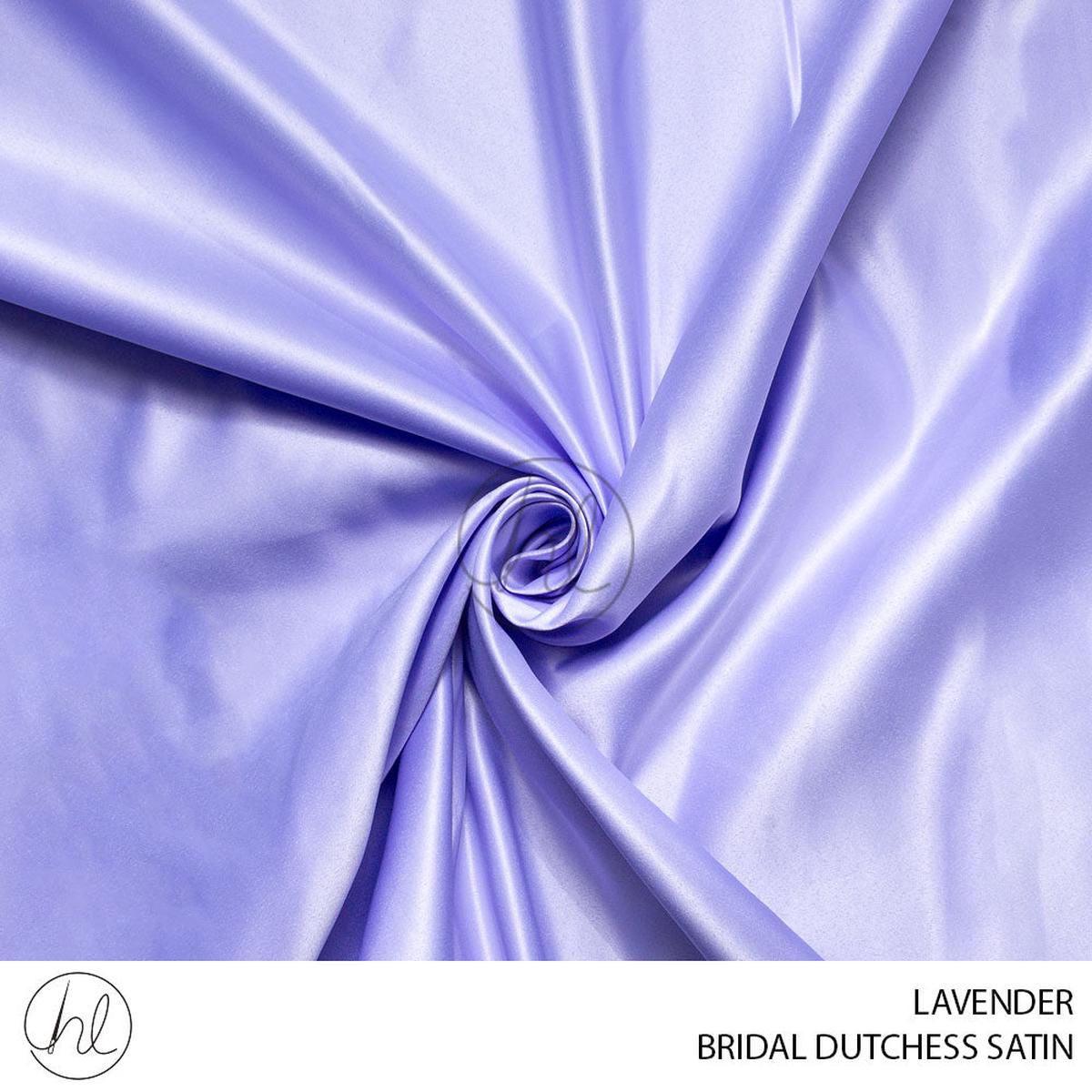 Bridal Dutchess Satin 781 Lavender 150cm Per M