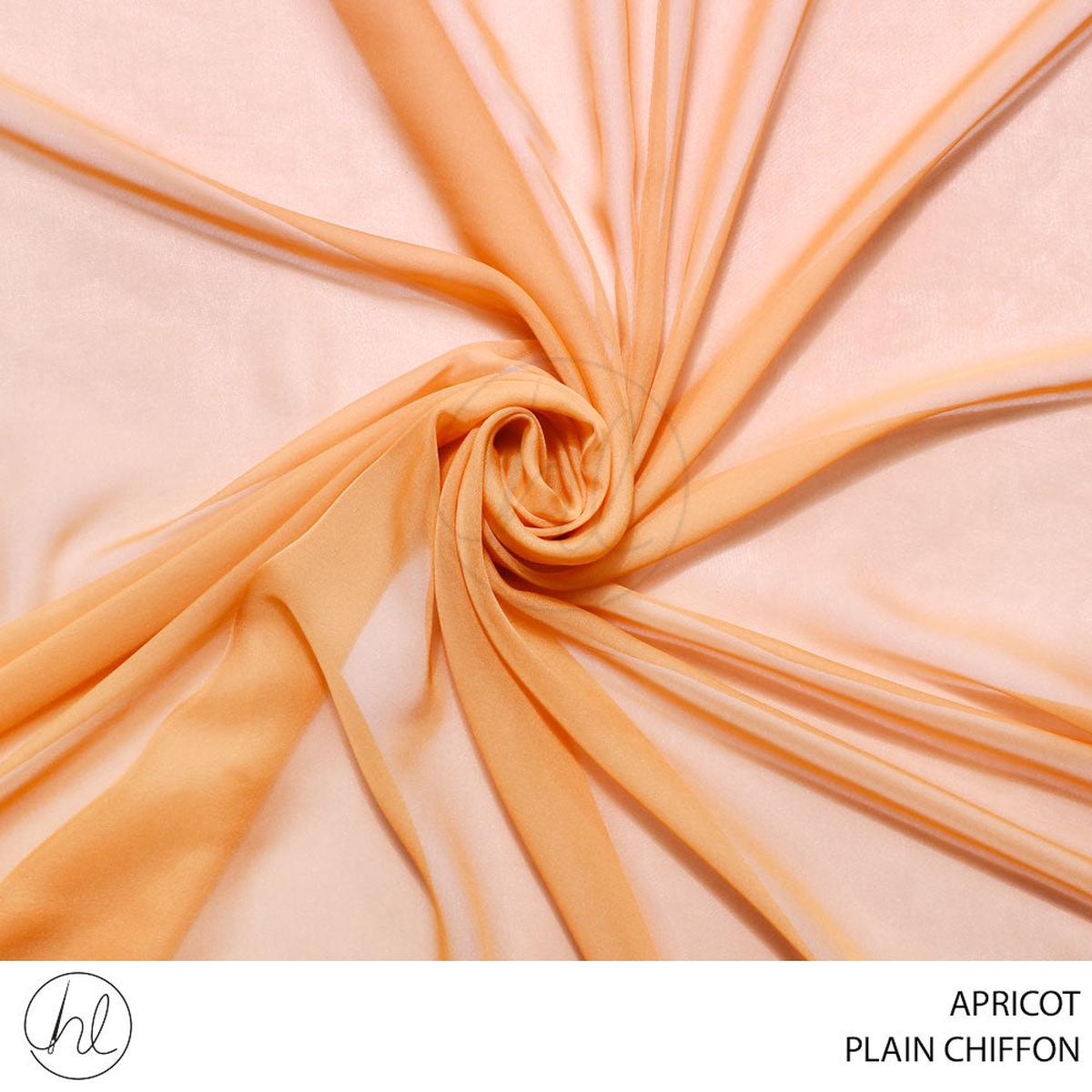 CHIFFON P/D 30D APRICOT ROLL ROLL 001