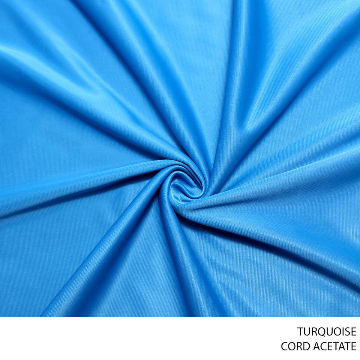 CORD ACETATE 150CM TURQUOISE ROLL ROLL 001