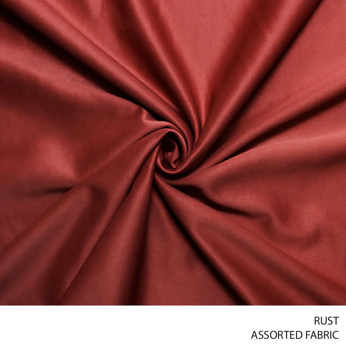ASSORTED FABRIC RUST