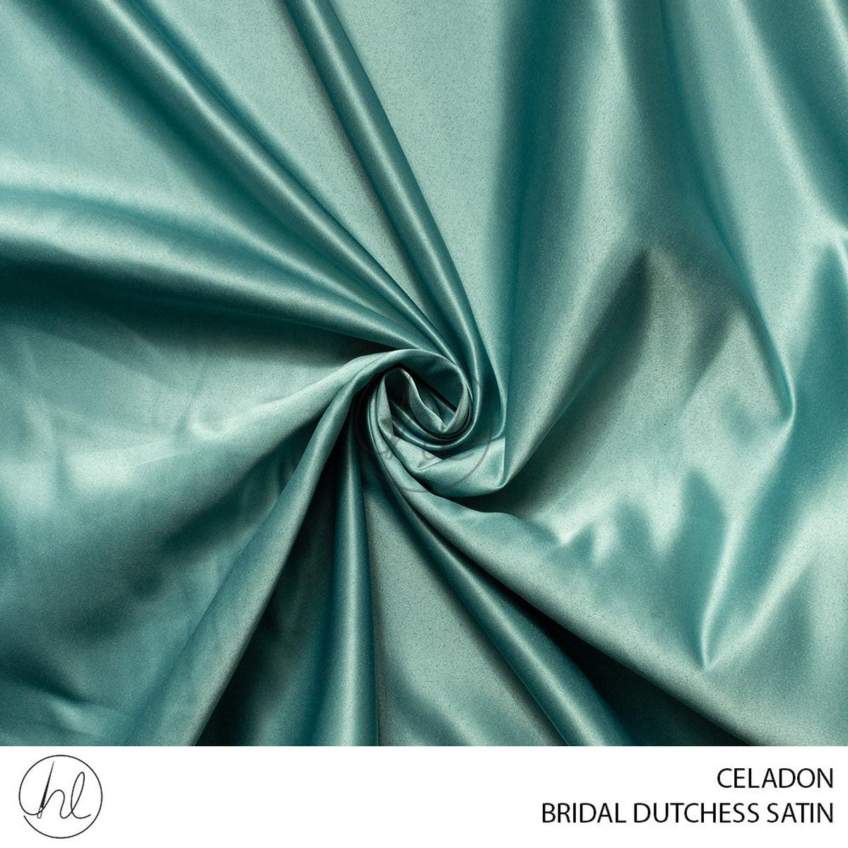 Bridal Dutchess Satin 781 Celadon 150cm Per M