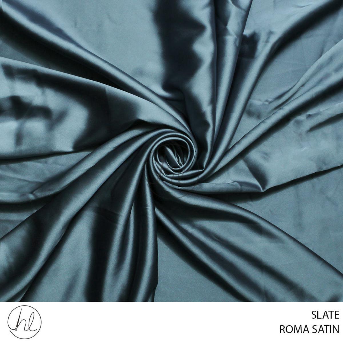 ROMA SATIN 781 SLATE 150CM PER M