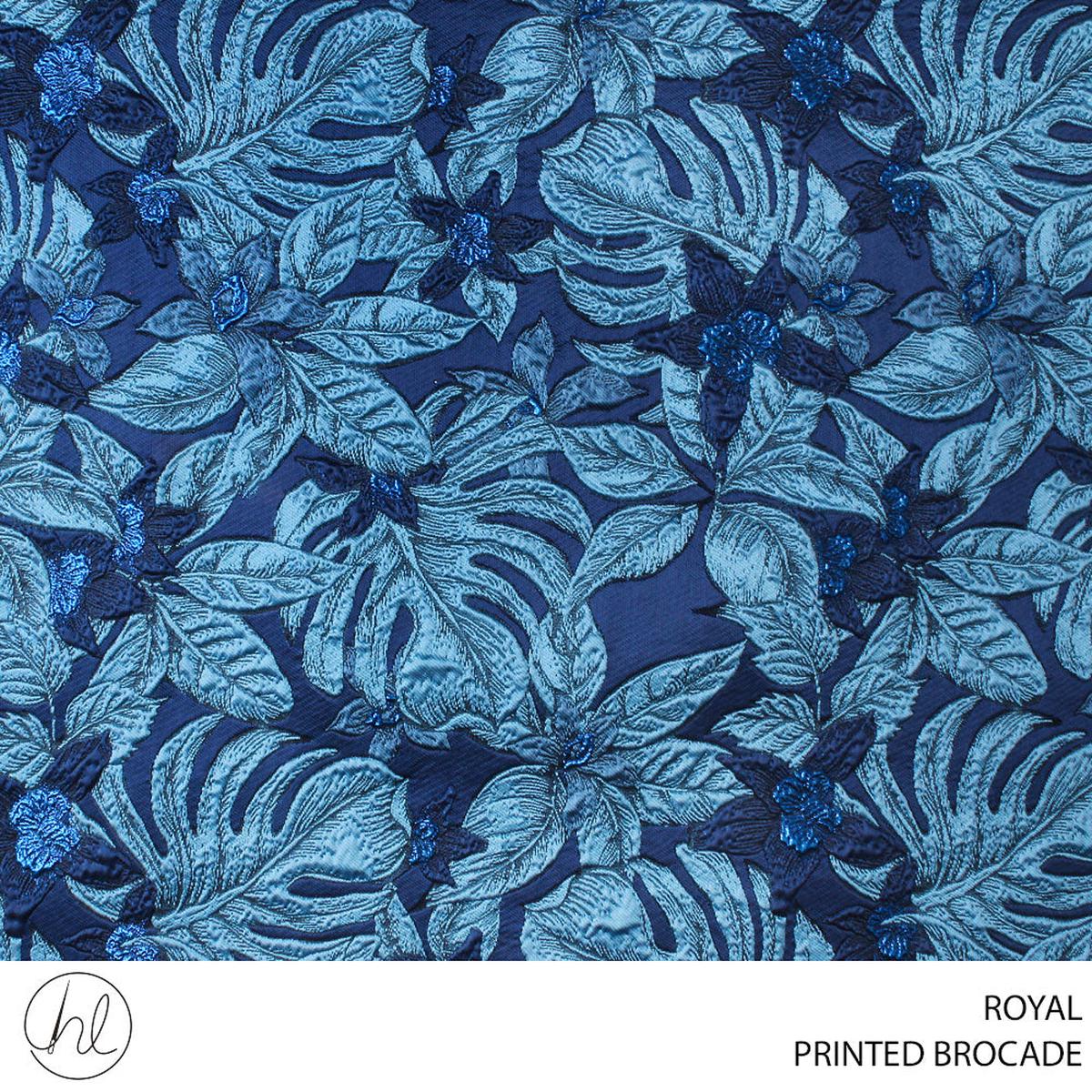 BROCADE PRINTED 150CM ROYAL ROLL ROLL 001