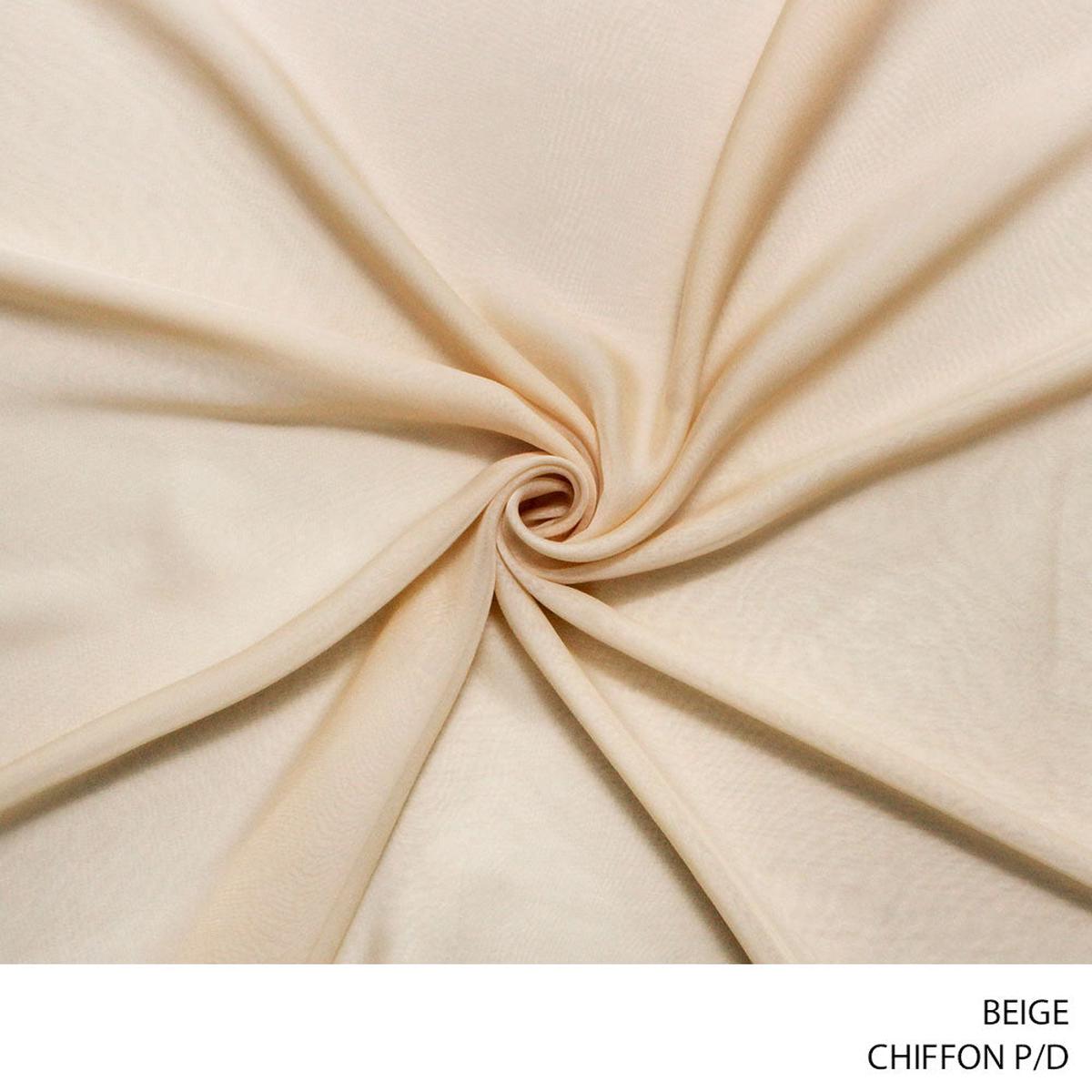 CHIFFON P/D 30D BEIGE ROLL 001 1