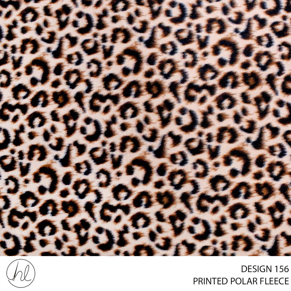 Prt Polar Fleece Leopard