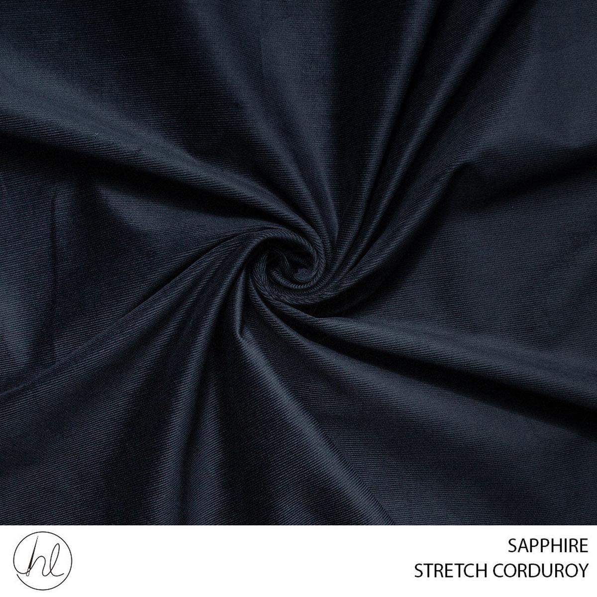 STRETCH CORDUROY 51 SAPPHIRE 150CM PER M