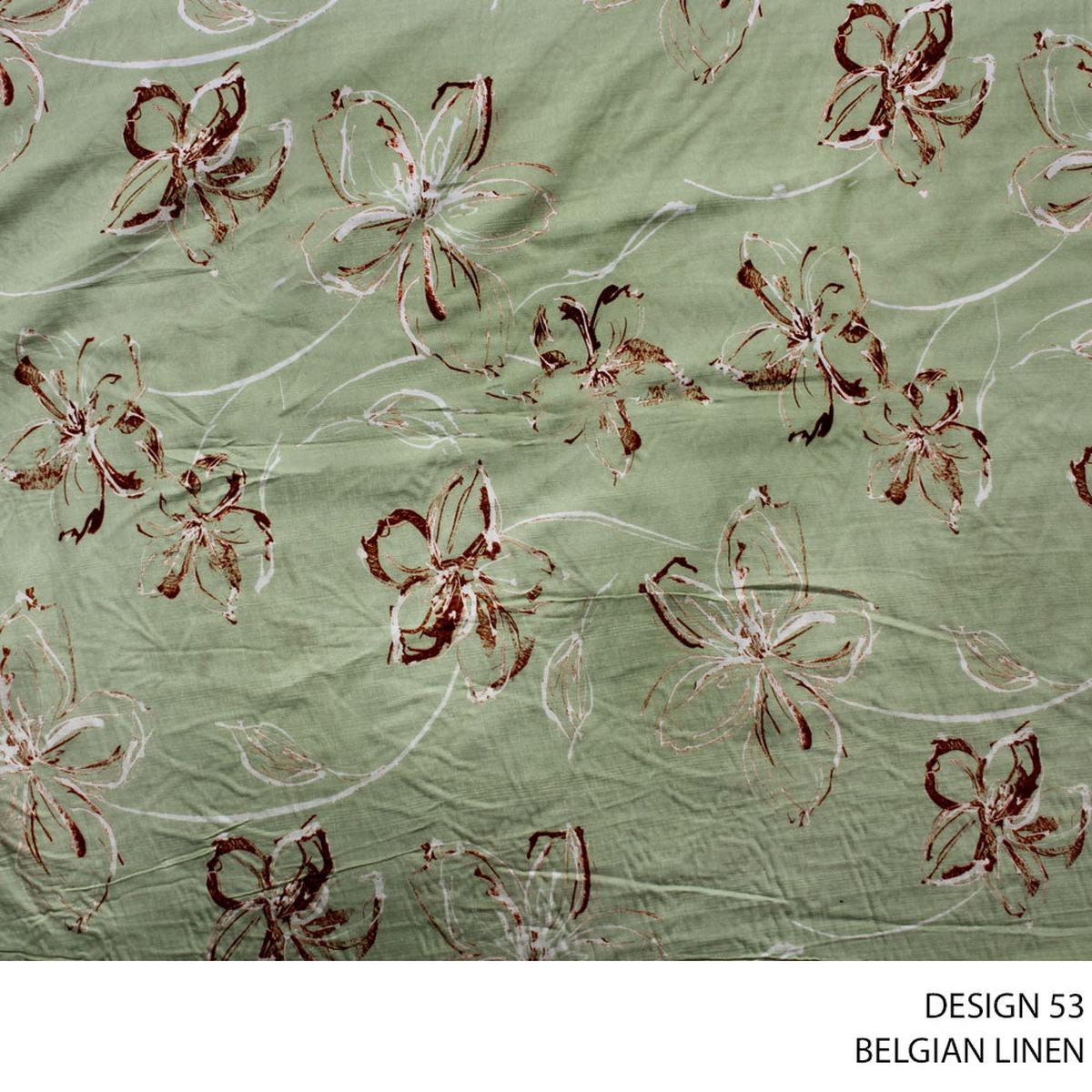 BELGIAN LINEN FABRIC D#1 140CM PEAR ROLL ROLL 001