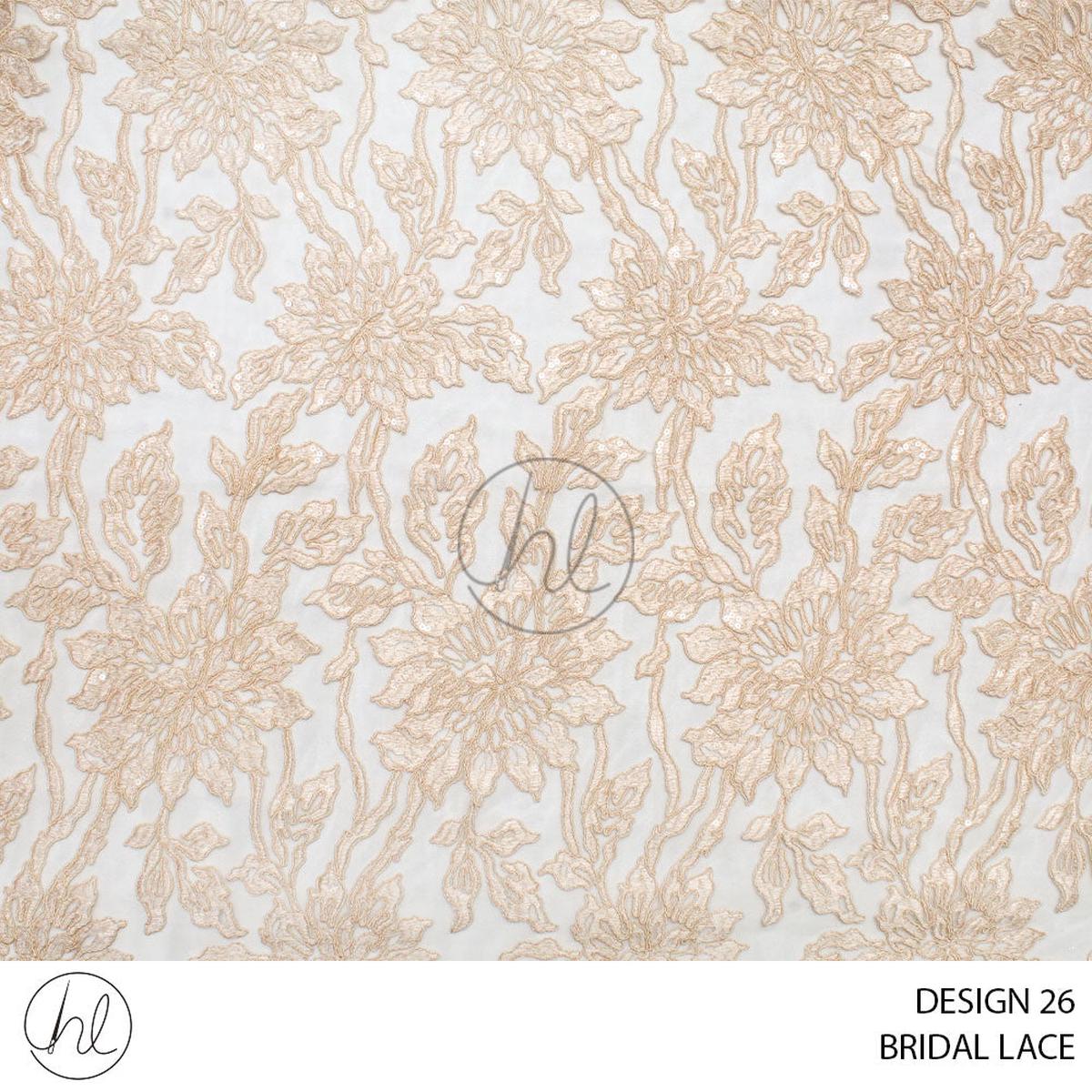 BRIDAL LACE 51 PER M DESIGN 26 NUDE COLLECTION 05