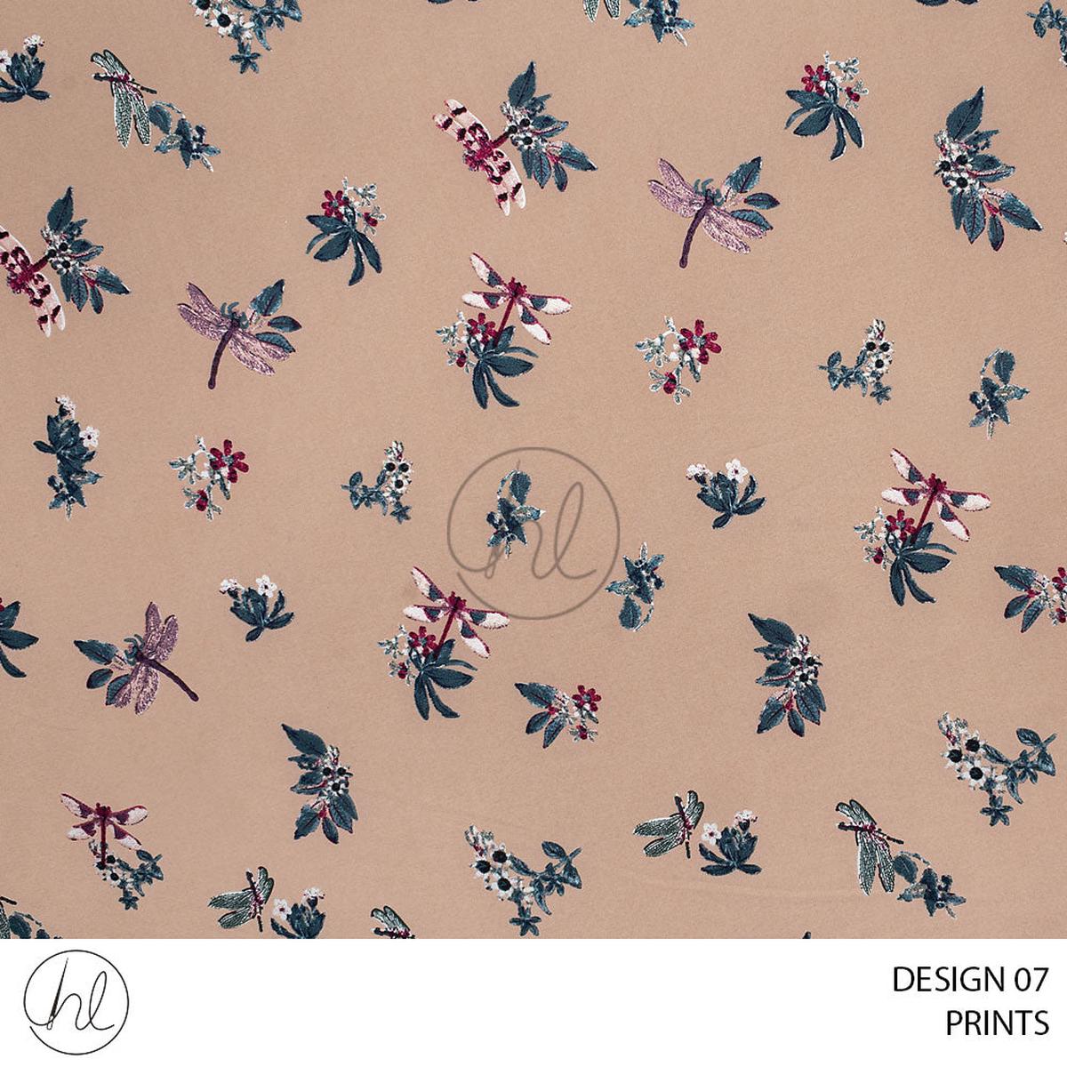 Prints 51 Tan Design 07 150cm Per M