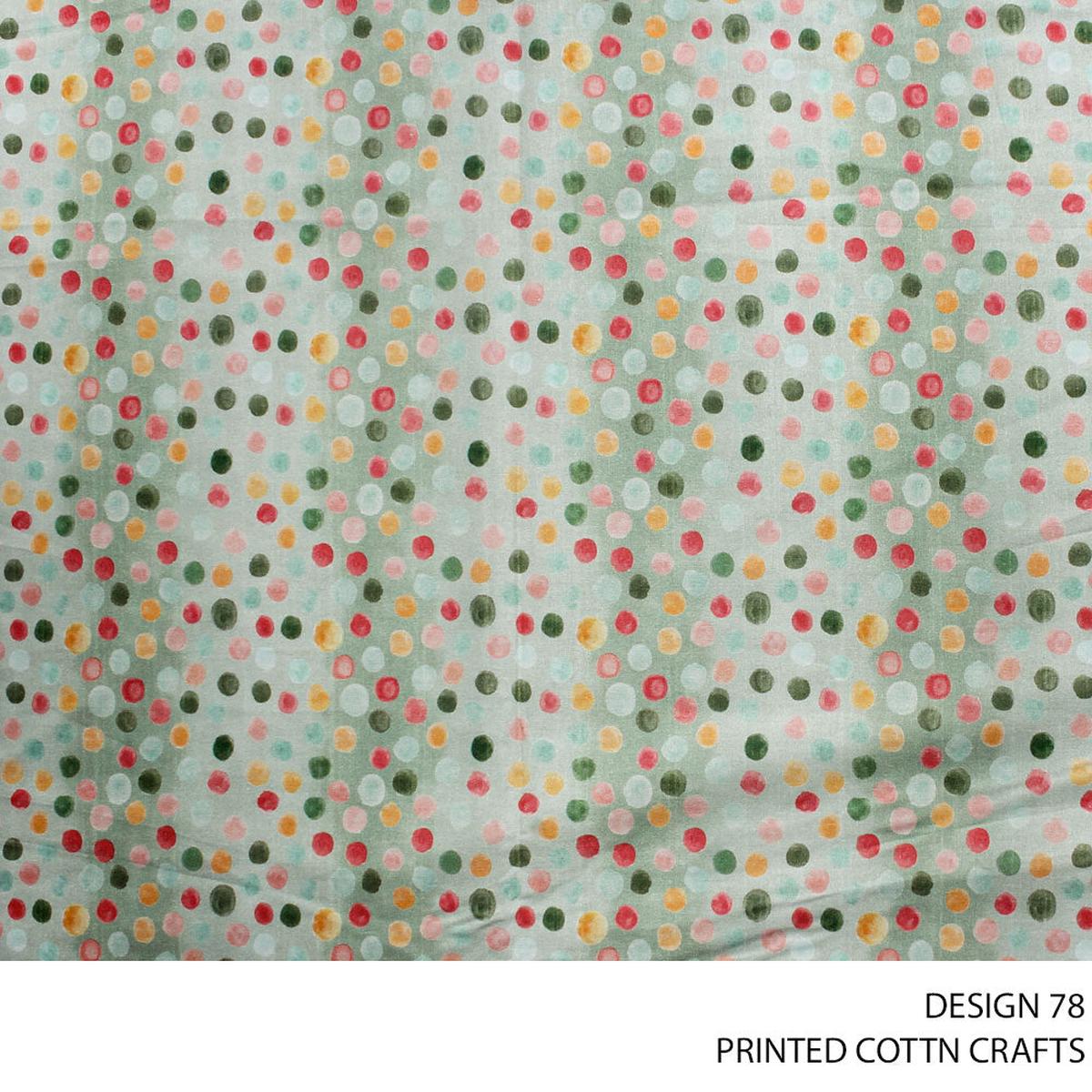 COTTON CRAFT DIGITAL FABRIC SAGE ROLL ROLL 002
