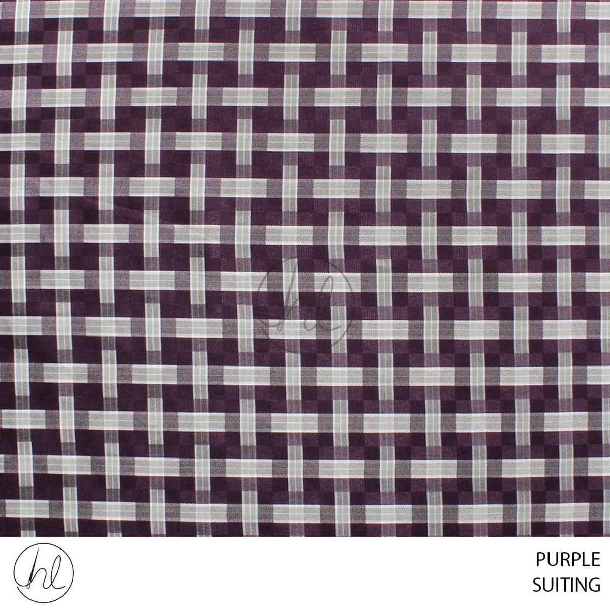 SUITING 55 PURPLE 150CM PER M