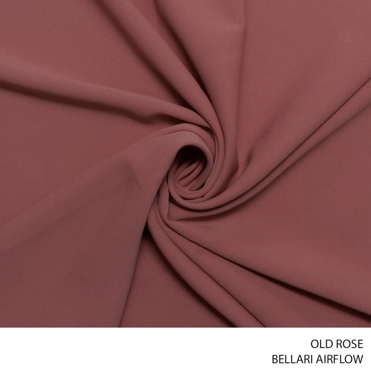 BELLARI AIRFLOW FABRIC 150CM OLD ROSE