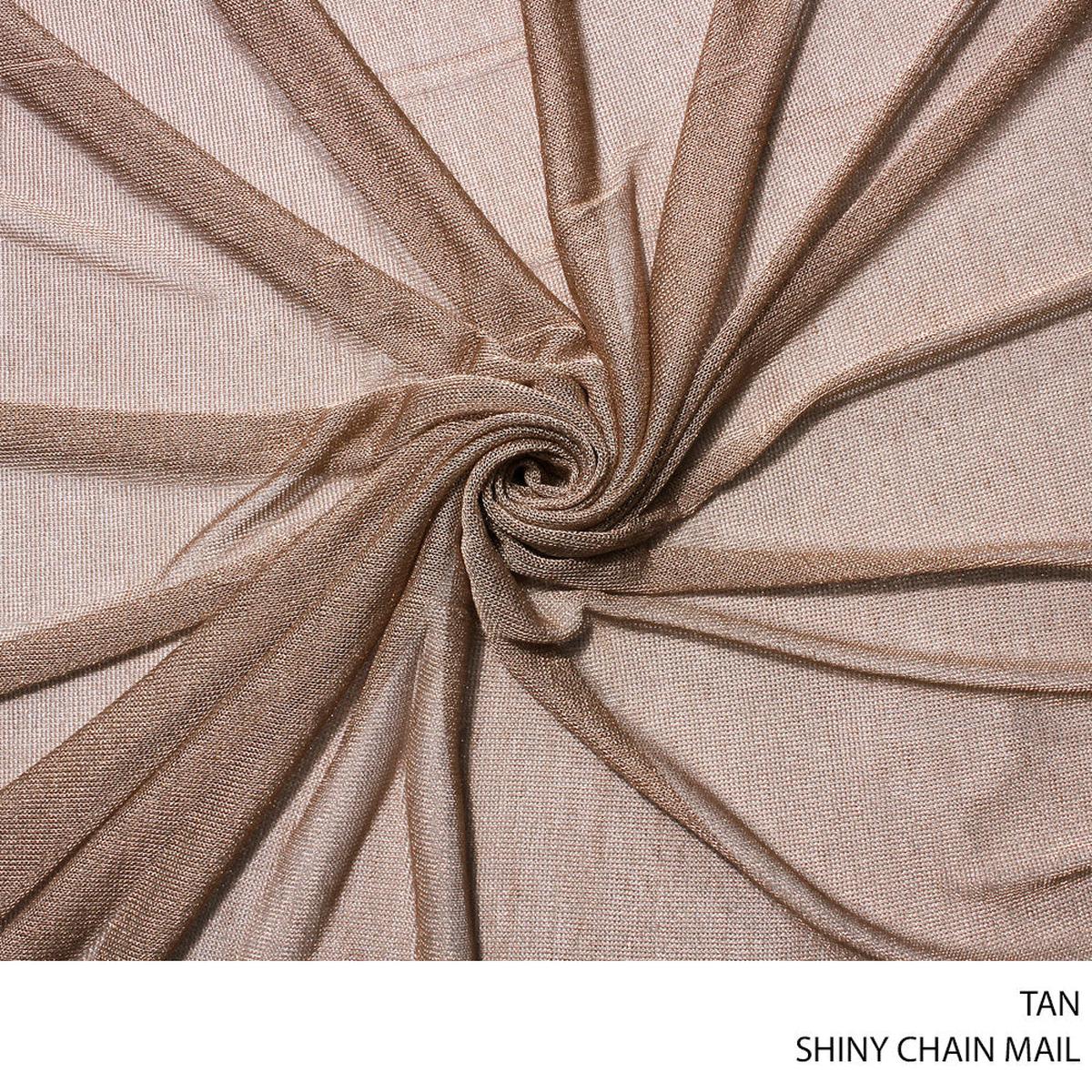 CHAIN MAIL SHINY TAN ROLL ROLL 001