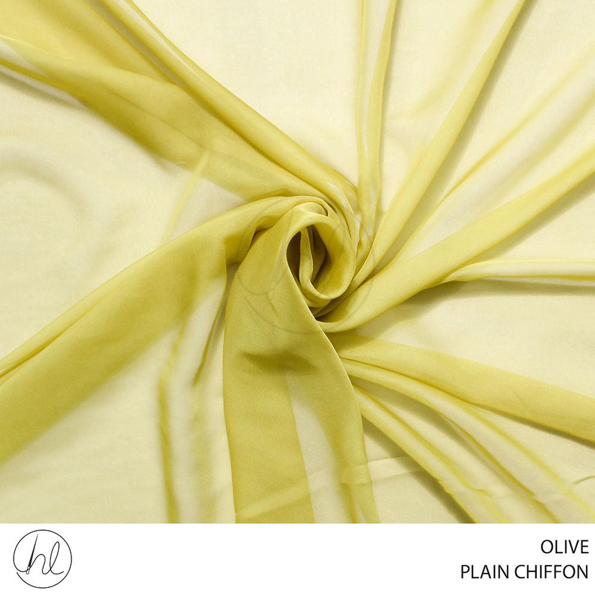CHIFFON P/D 30D OLIVE ROLL 001 EACH