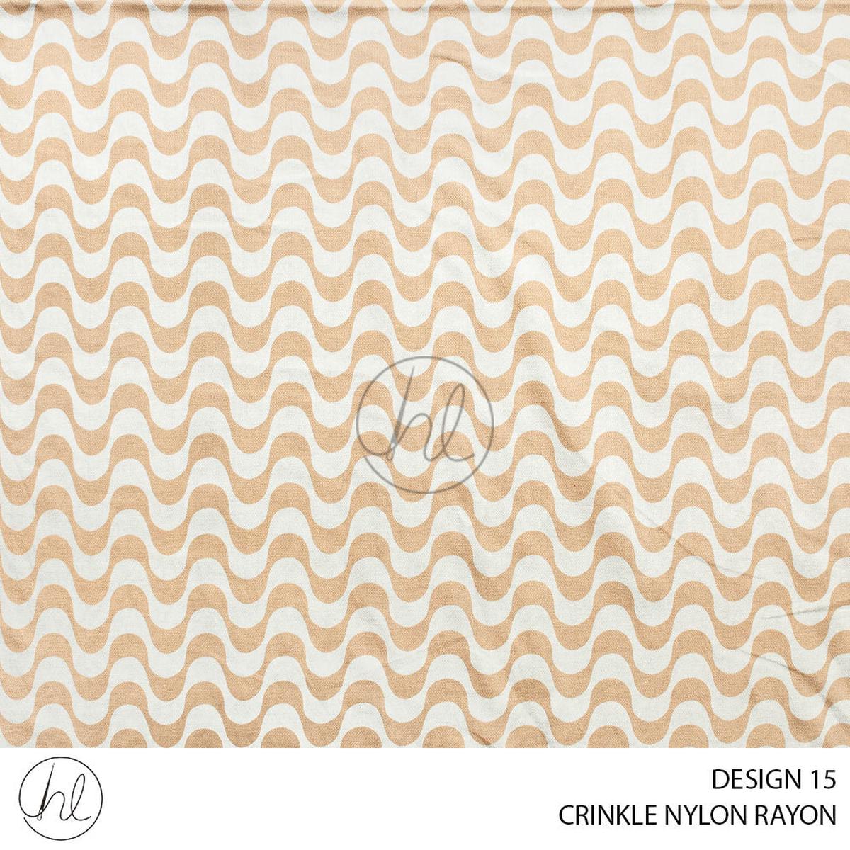 Rayon Nylon Crinkle Print 56