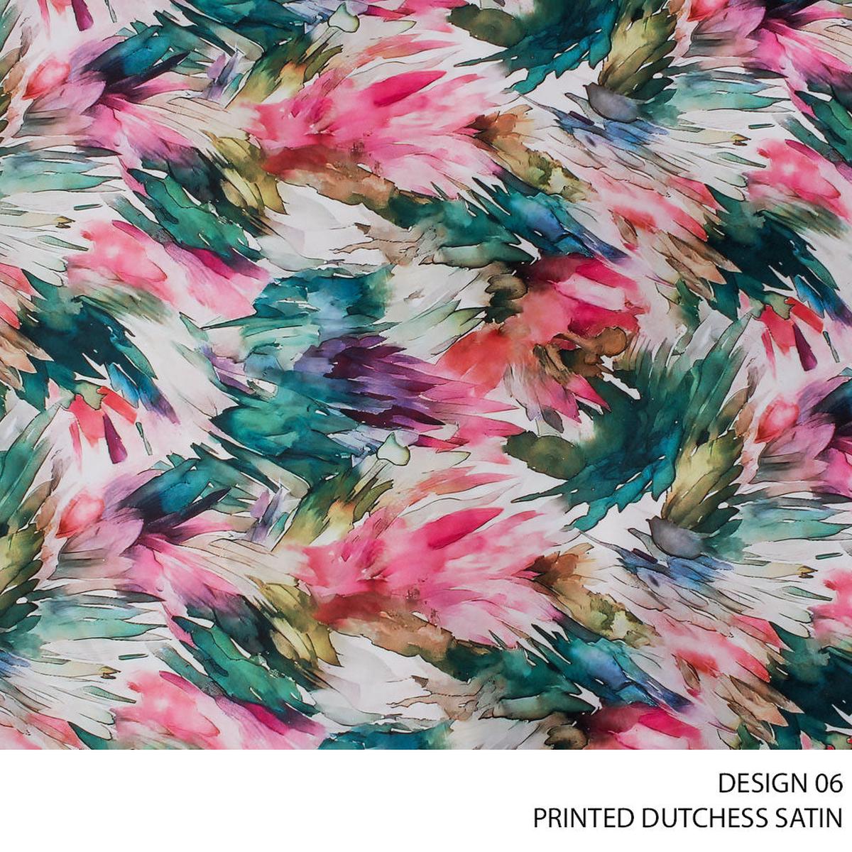 BRIDAL DUTCHESS SATIN PTD FABRIC 150CM D#5 CERISE ROLL ROLL 001