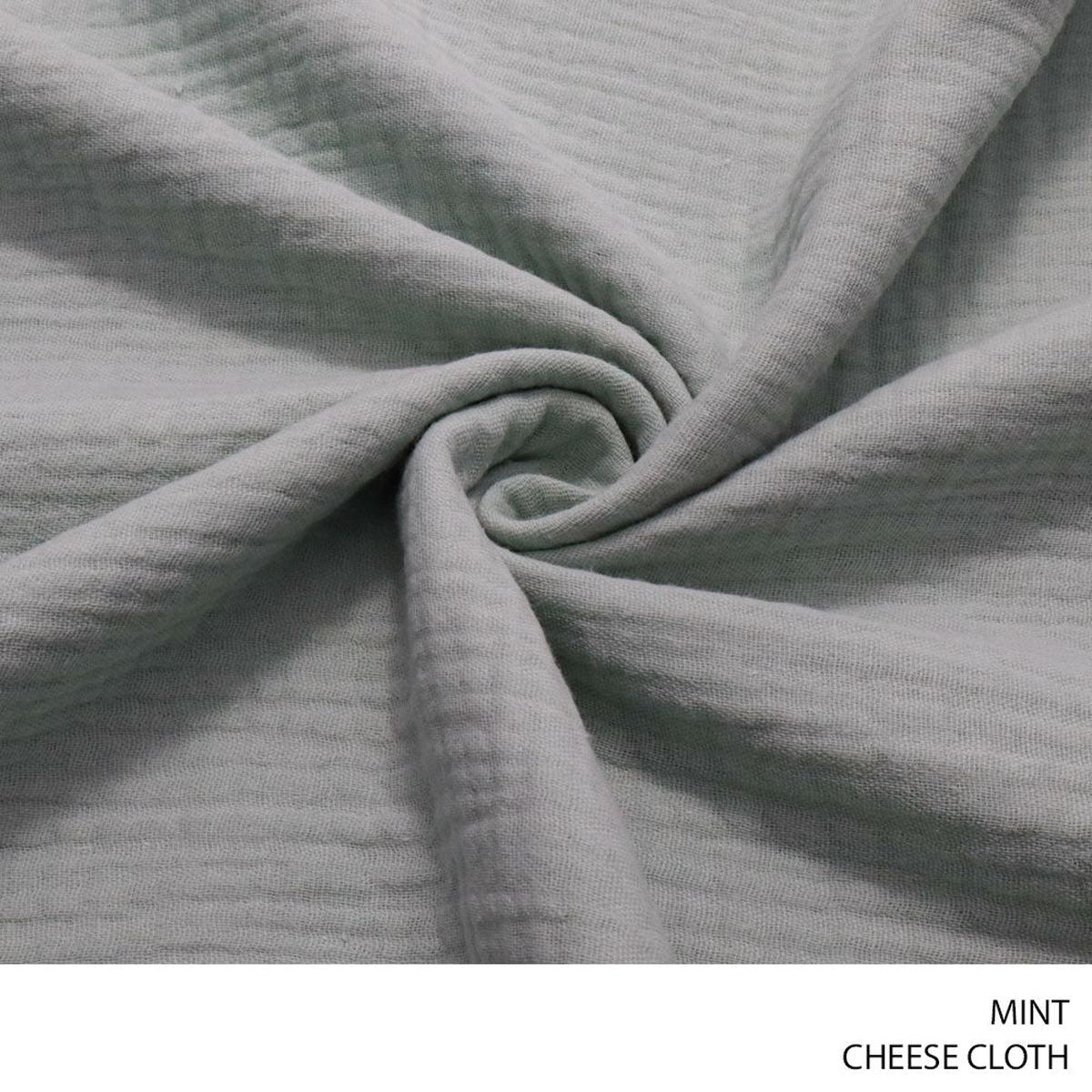 Cheese Cloth 150cm Mint Roll 001
