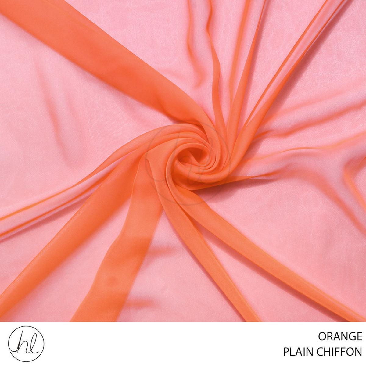 CHIFFON P/D 30D ORANGE ROLL 001 1