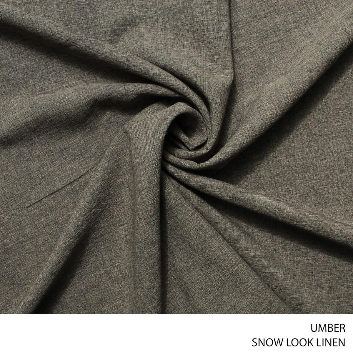 SNOW LOOK POLYESTER 150CM UMBER