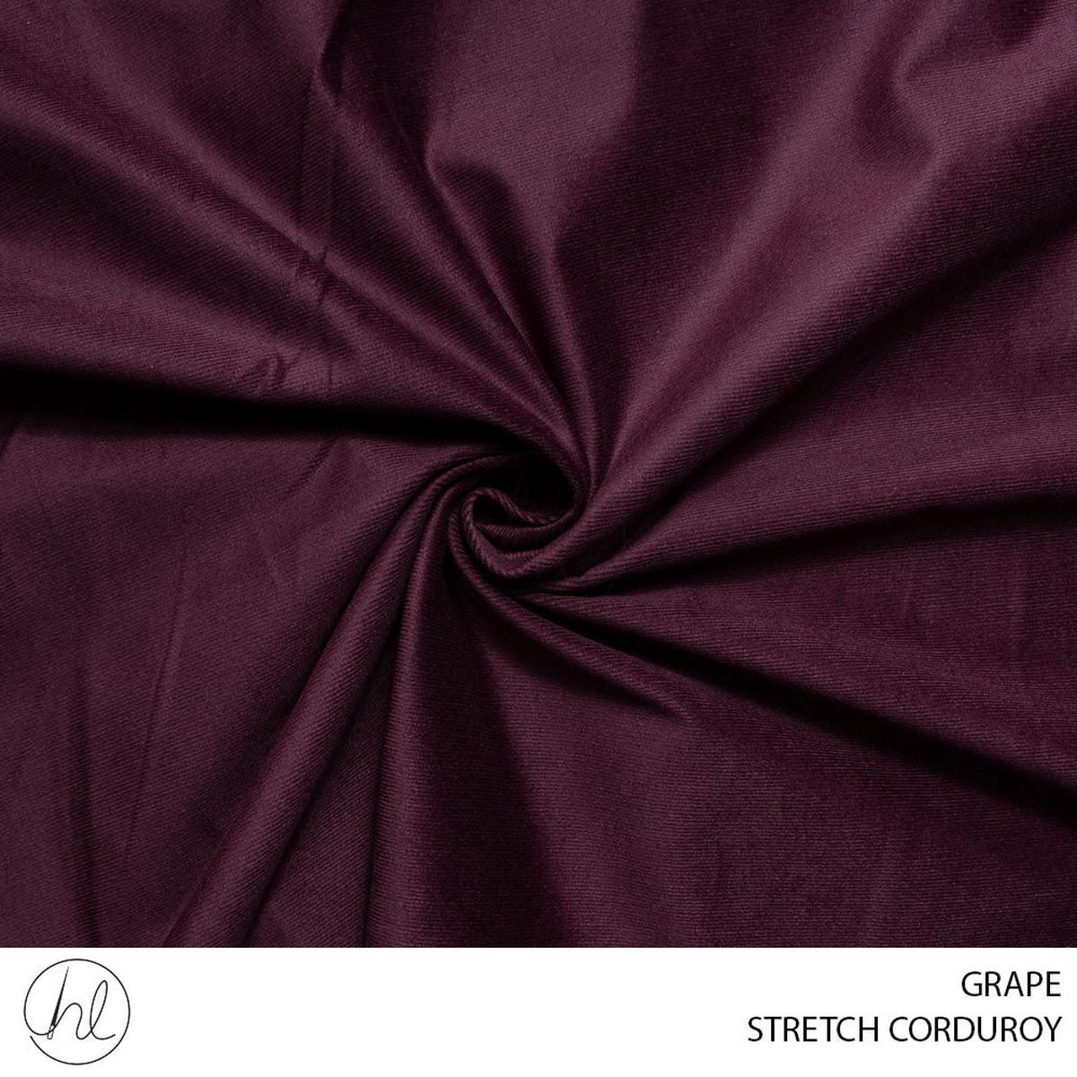 STRETCH CORDUROY 51 GRAPE 150CM PER M