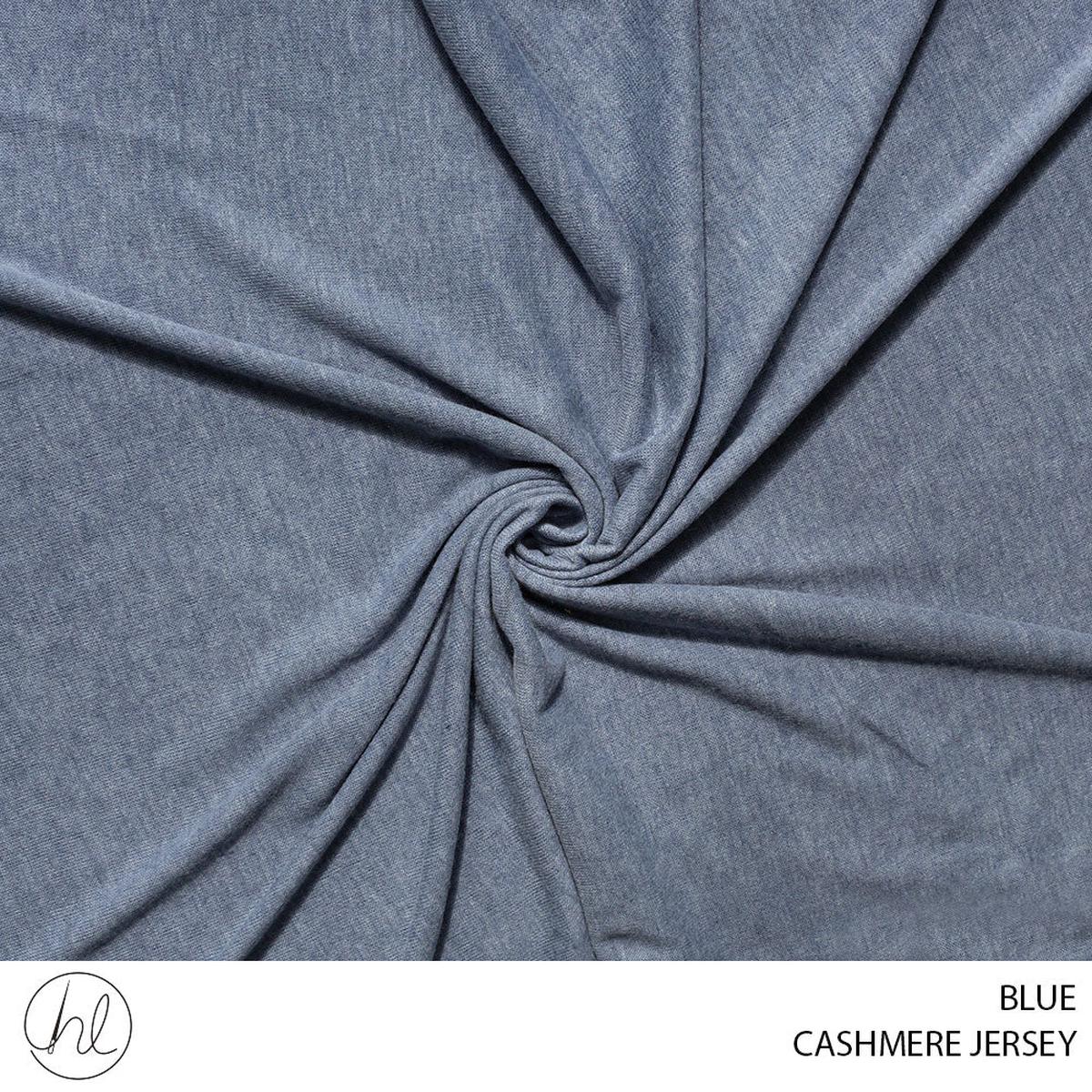 CASHMERE JERSEY 51 BLUE 150CM PER M