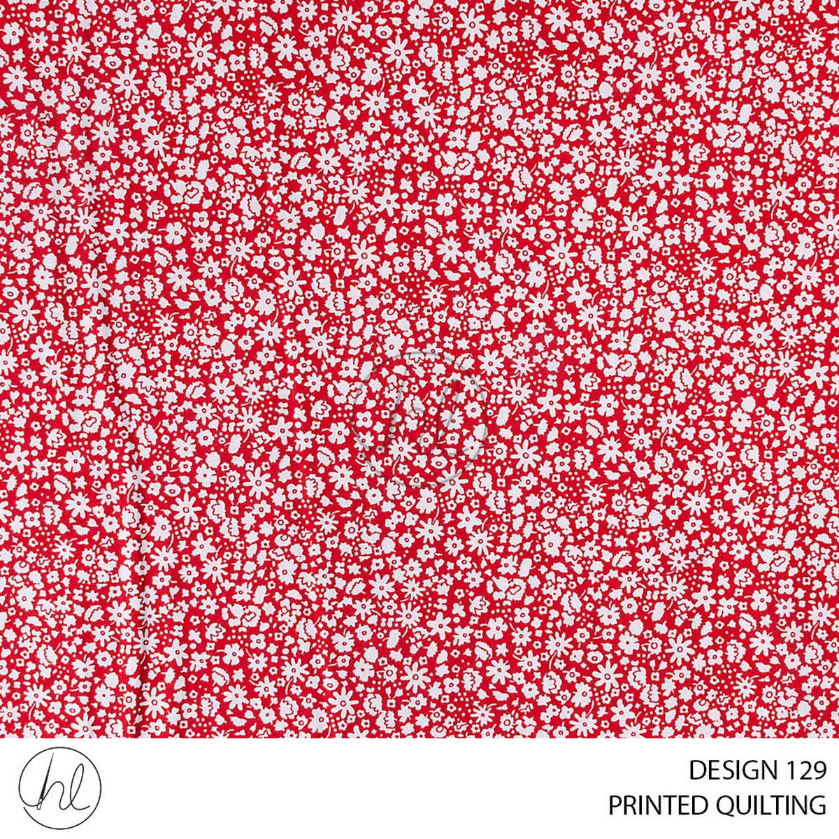 PRINTED QUILTING 51 MULTI 110CM PER M