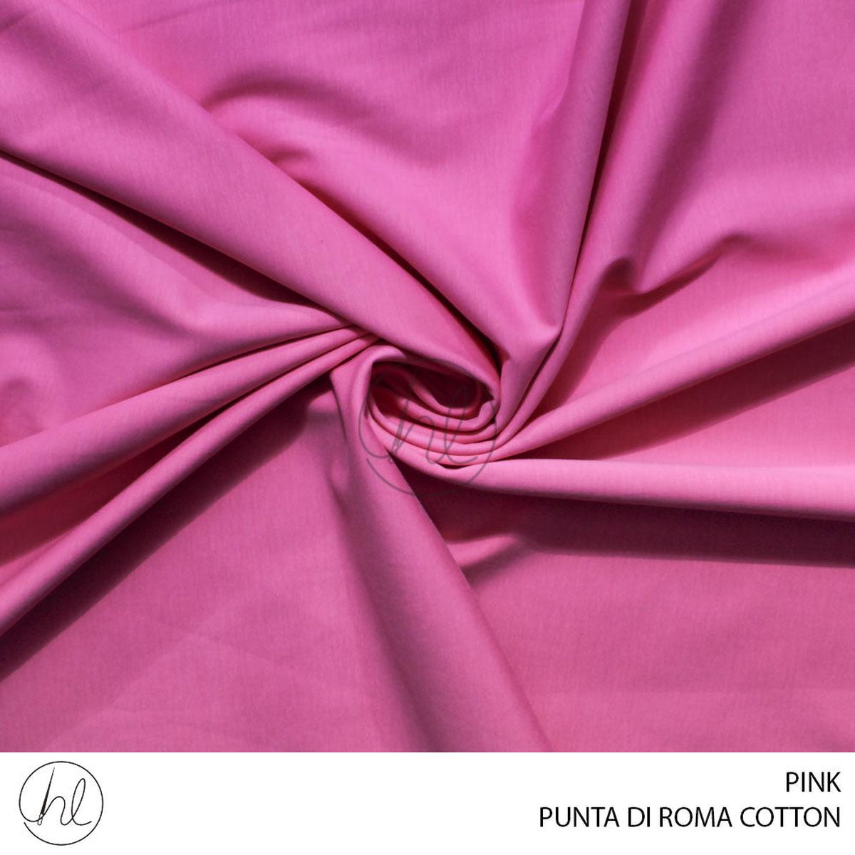 Punta di roma cotton 51 pink 150cm per m