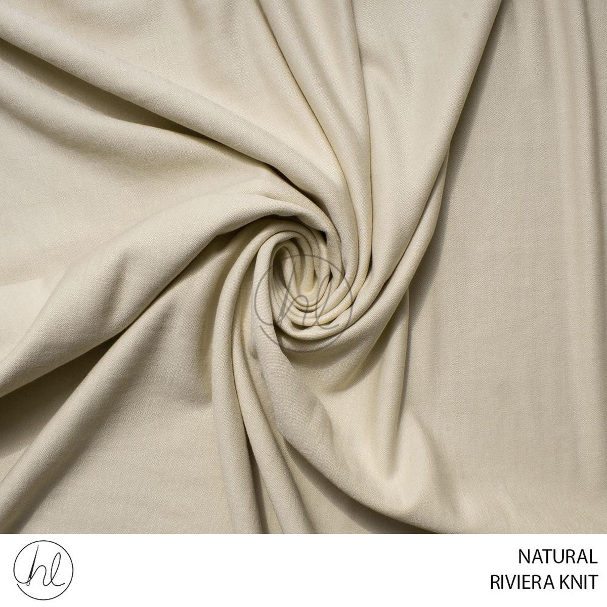 RIVIERA KNIT 59 NATURAL 150CM PER M