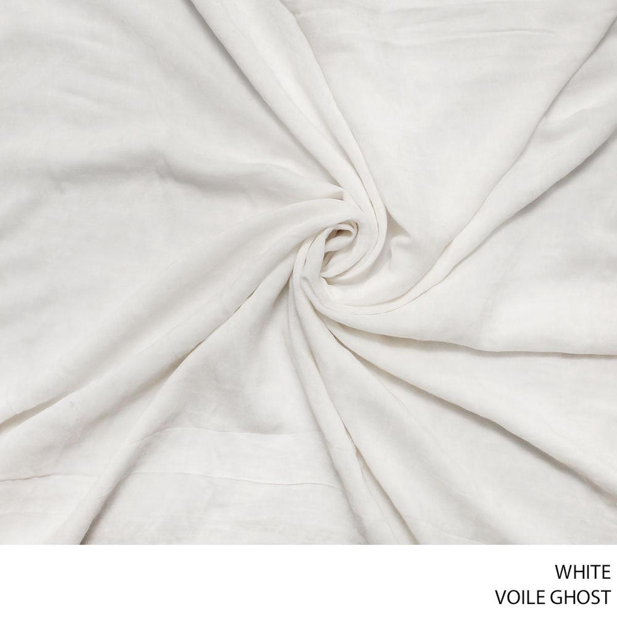 VOILE GHOST FABRIC WHITE ROLL ROLL 001