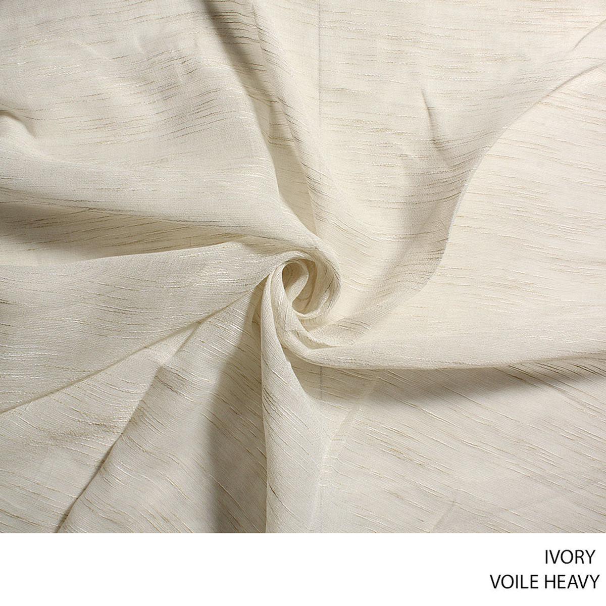 VOILE HEAVY IVORY ROLL ROLL 001