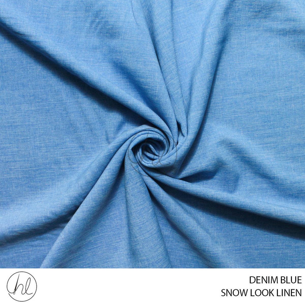 SNOW LOOK POLYESTER 150CM DENIM BLUE