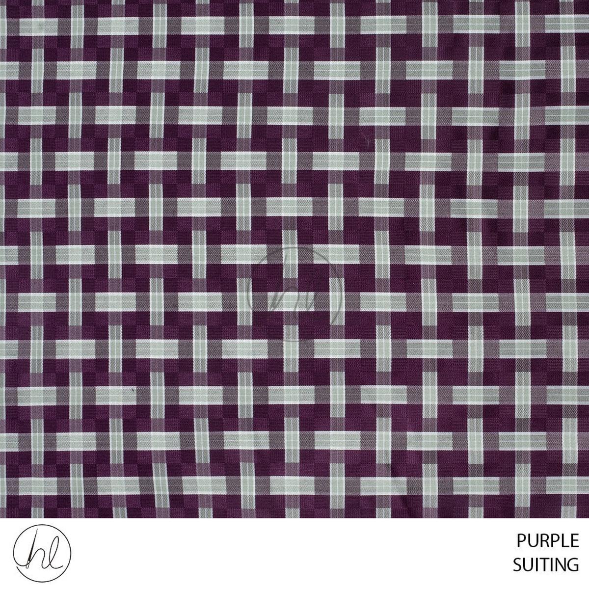 Suiting55 Purple Design 05 150cm Per M