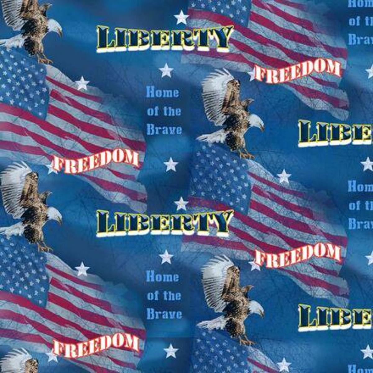 Home of the Brave Cotton Fabric Cotton Fabric - 1 yard