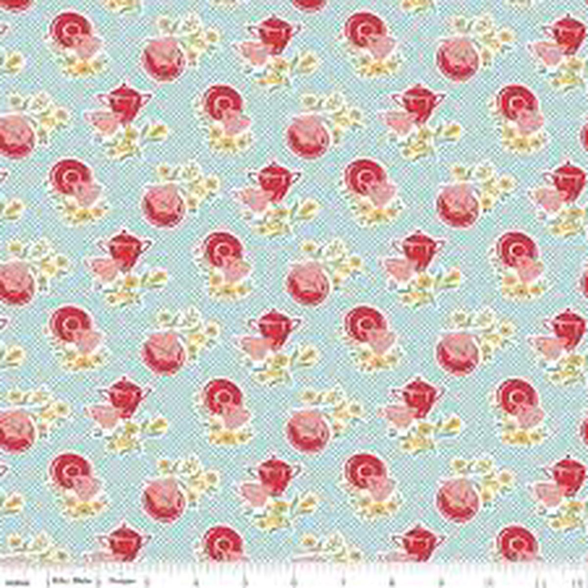 Cook Book Cottage Cotton Fabric