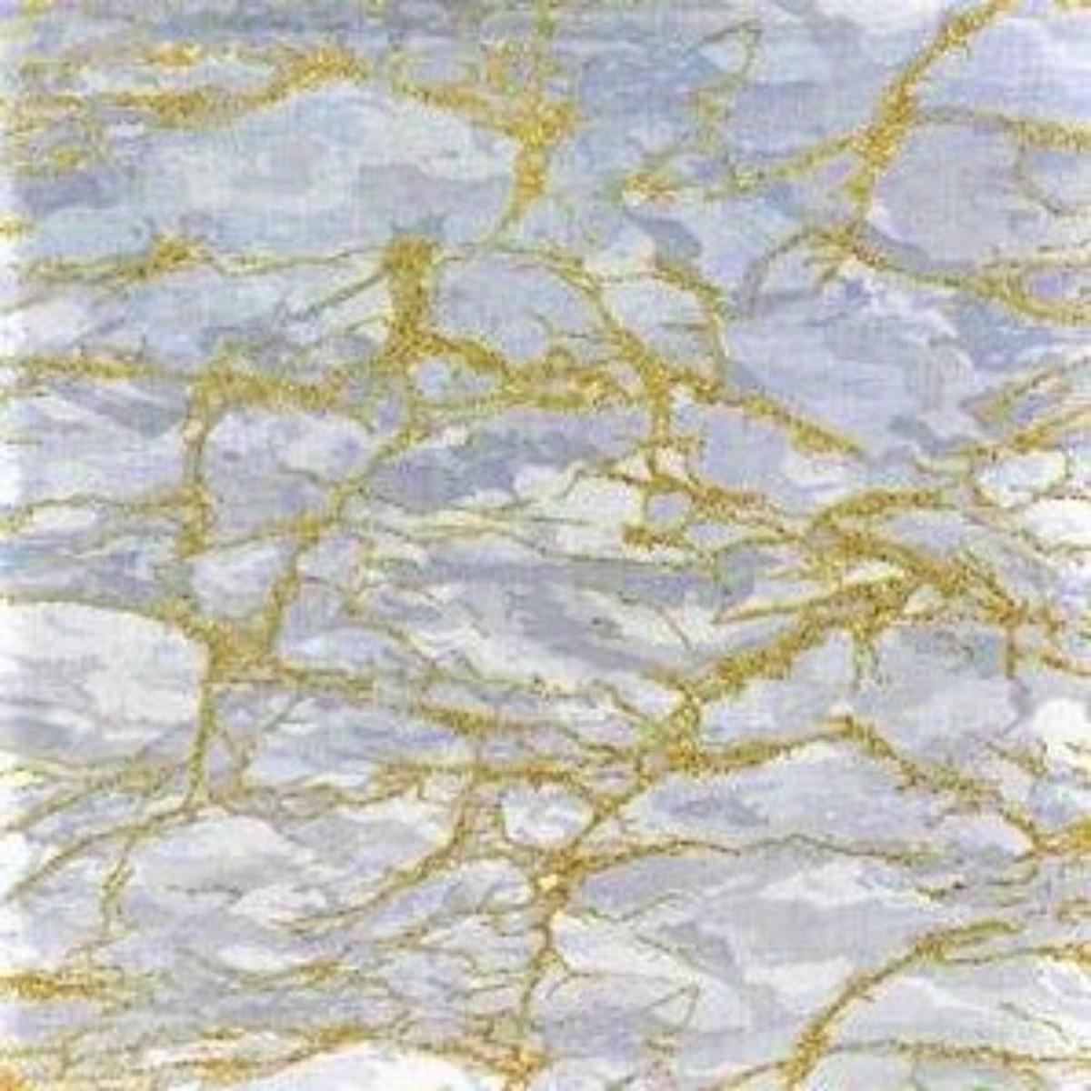 Marble Glittery Cotton Fabric