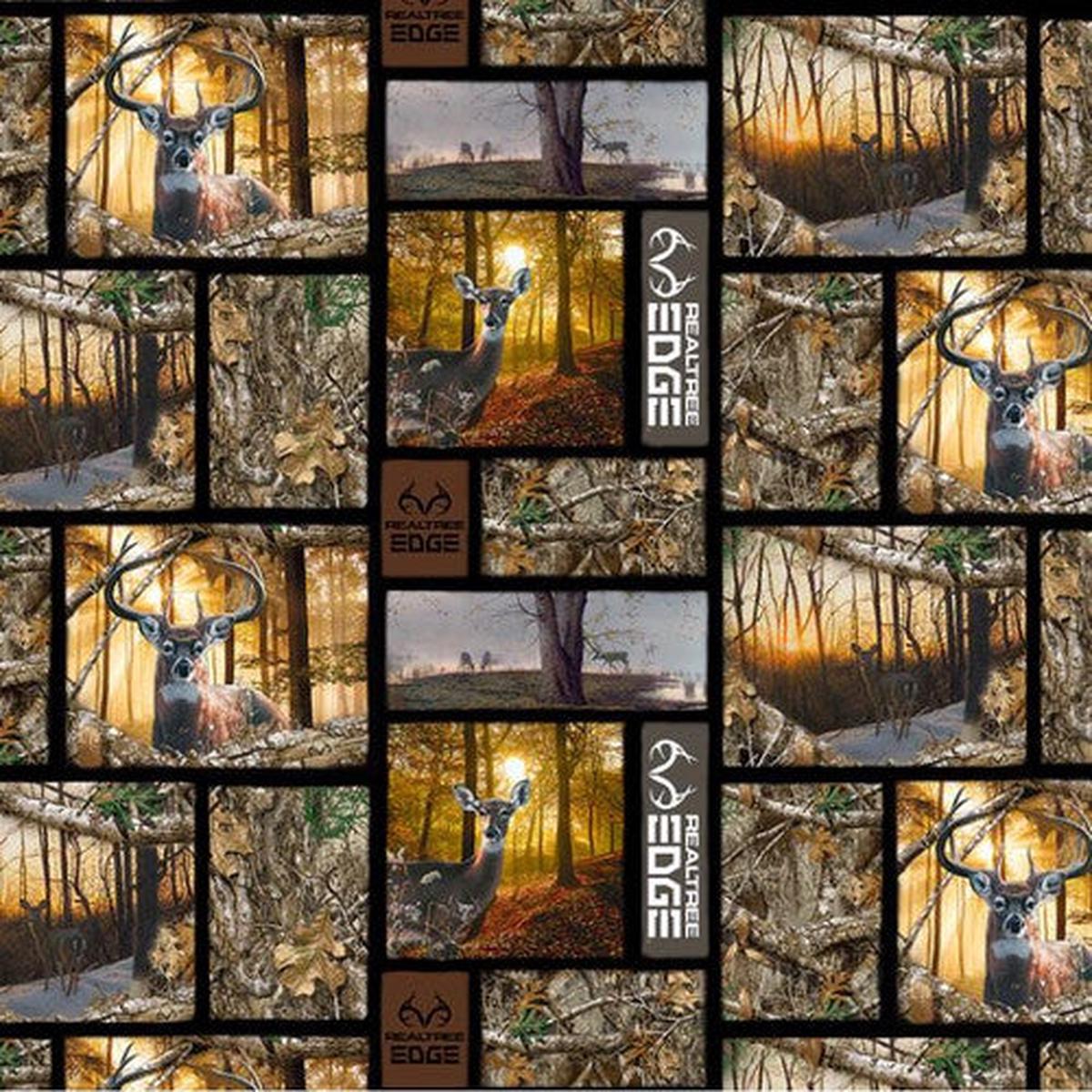 Realtree Daybreak Edge Patch Cotton Fabric - 1 yard