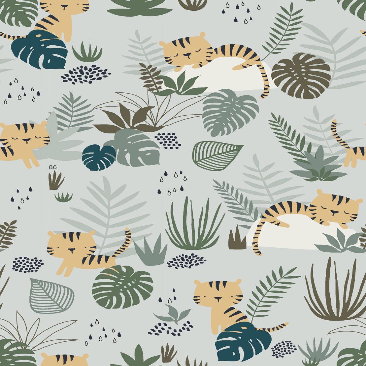 Stay Wild Walk in the Jungle Cotton Fabric - 1 Yard