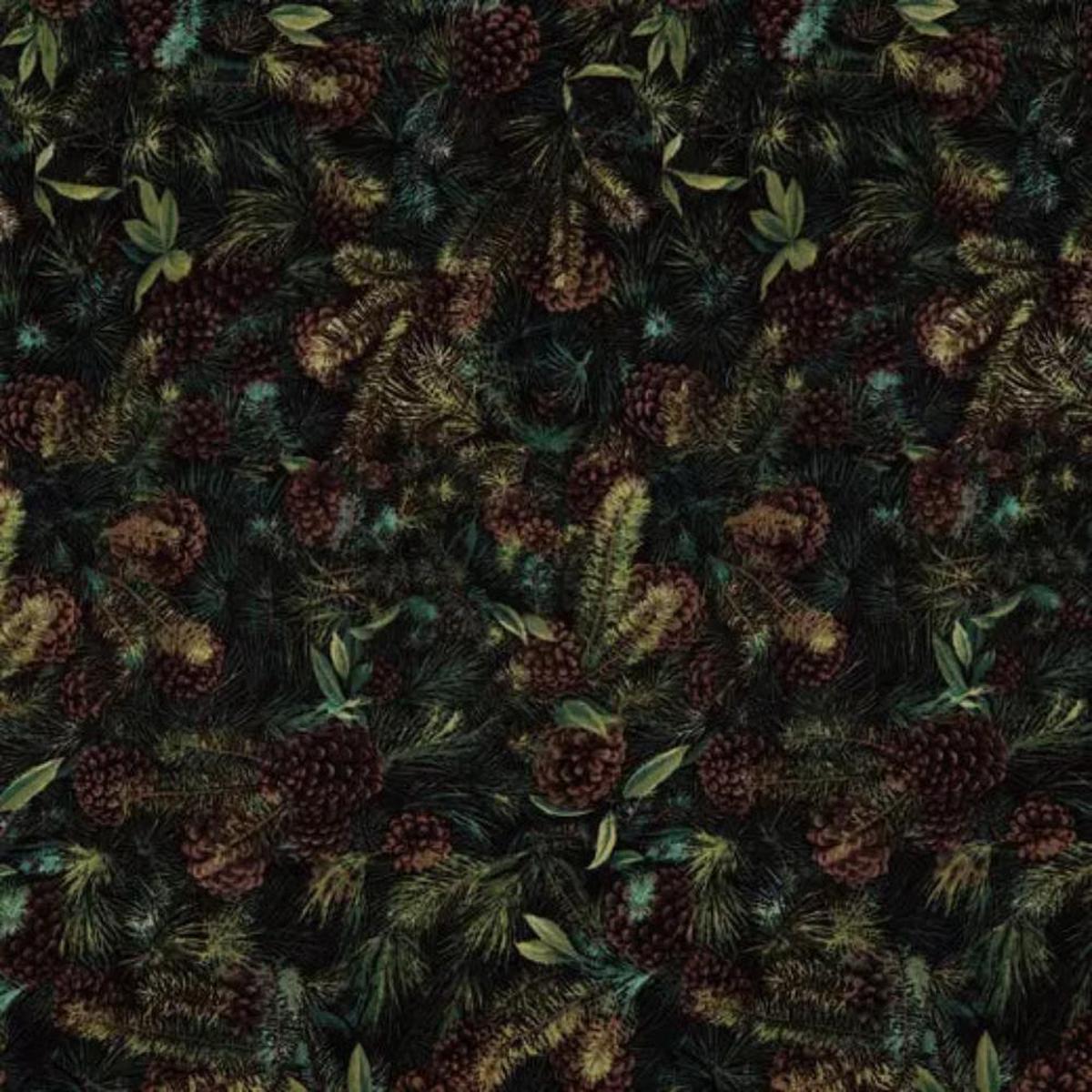 Packed Pines Cotton Calico Fabric