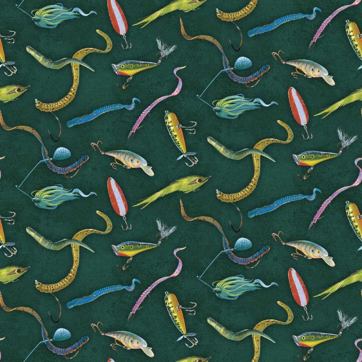Stillwater Lures Cotton Fabric