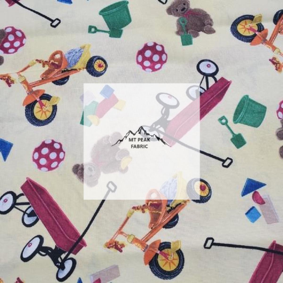 Toys Cotton Fabric - 1 yard