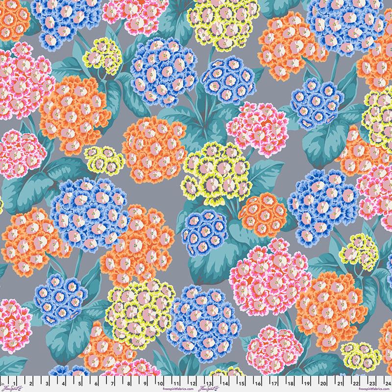 Alpines Pastel Philip Jacobs August 2025 Kaffe Fassett Collective Free Spirit Cotton Fabric FS-PWPJ131.PASTEL 1
