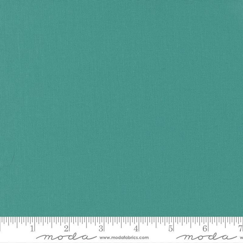 Bella Solids Bettys Teal Green Moda Cotton Fabric MD-9900-126 1/2