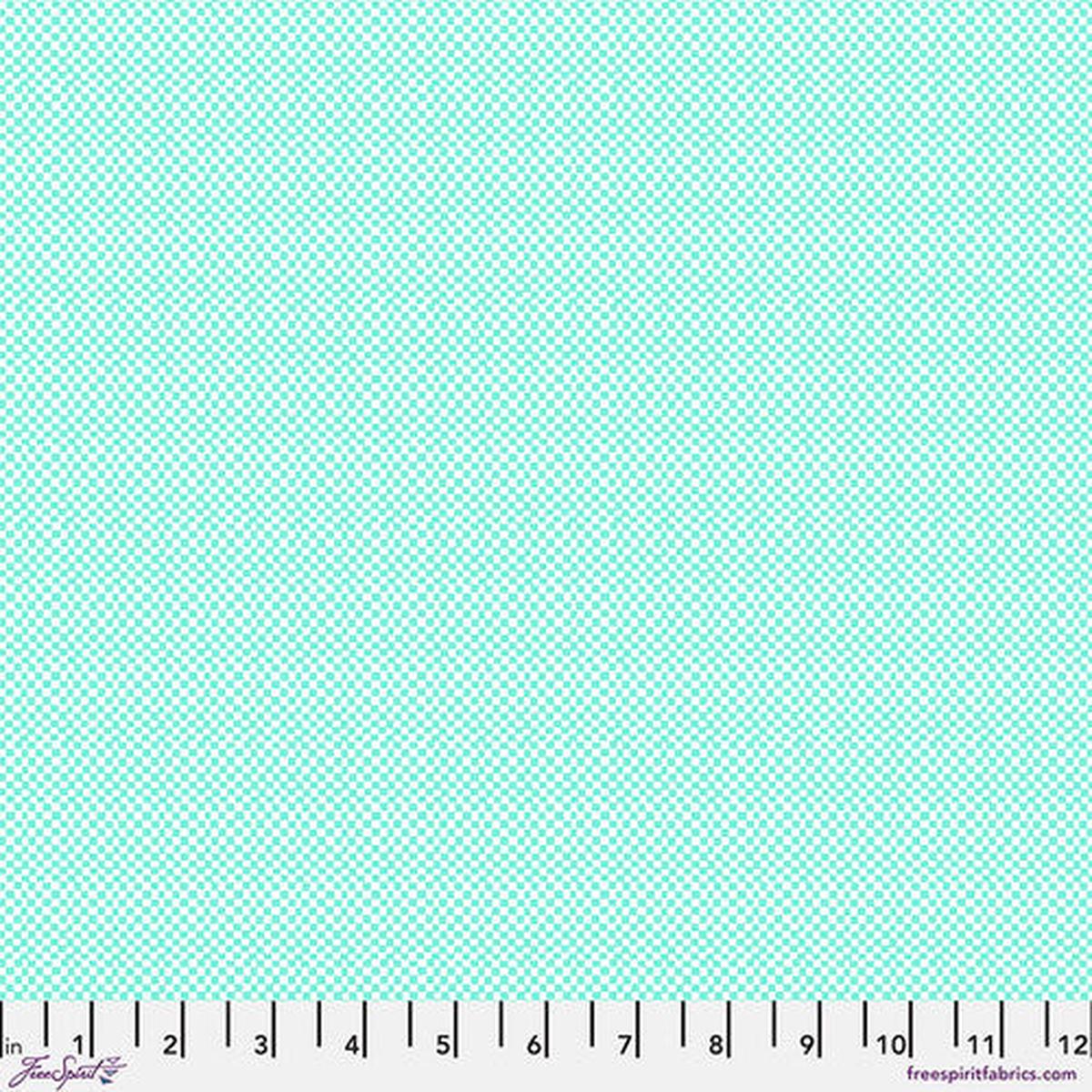 Cool Breeze Drizzle Light Aqua Katie Pasquini Masopust Free Spirit Cotton Fabric 1/2